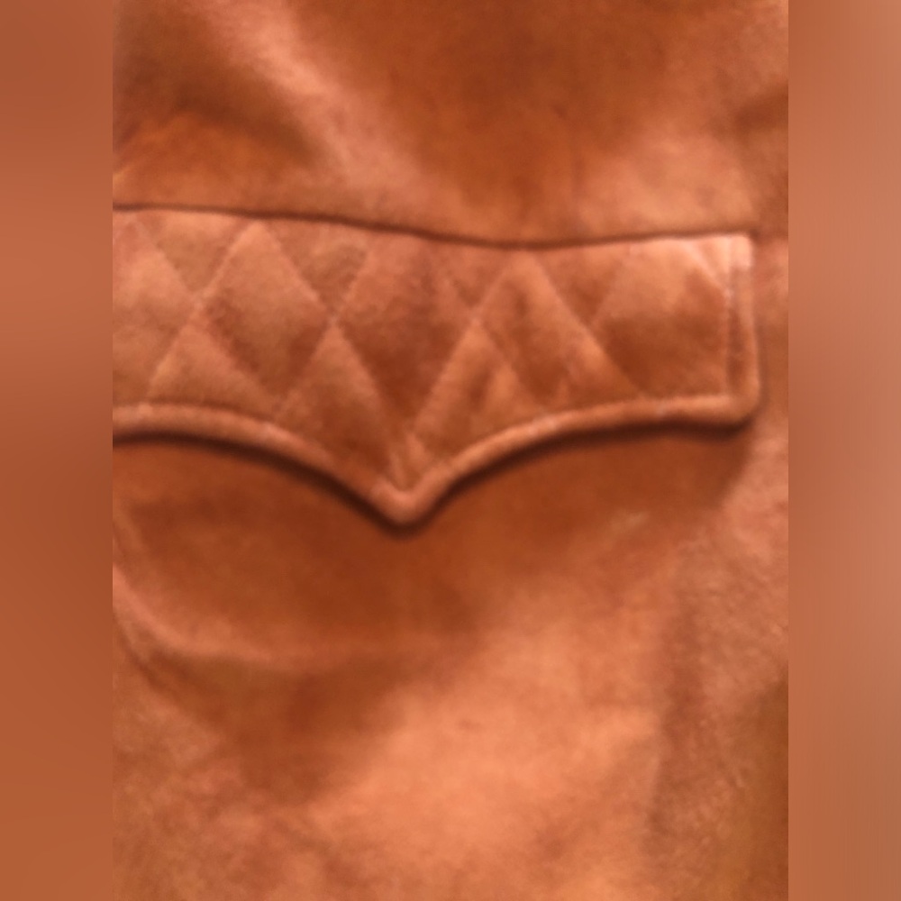Vintage 70’s Suede Jacket and belt - Picture 4 of 9